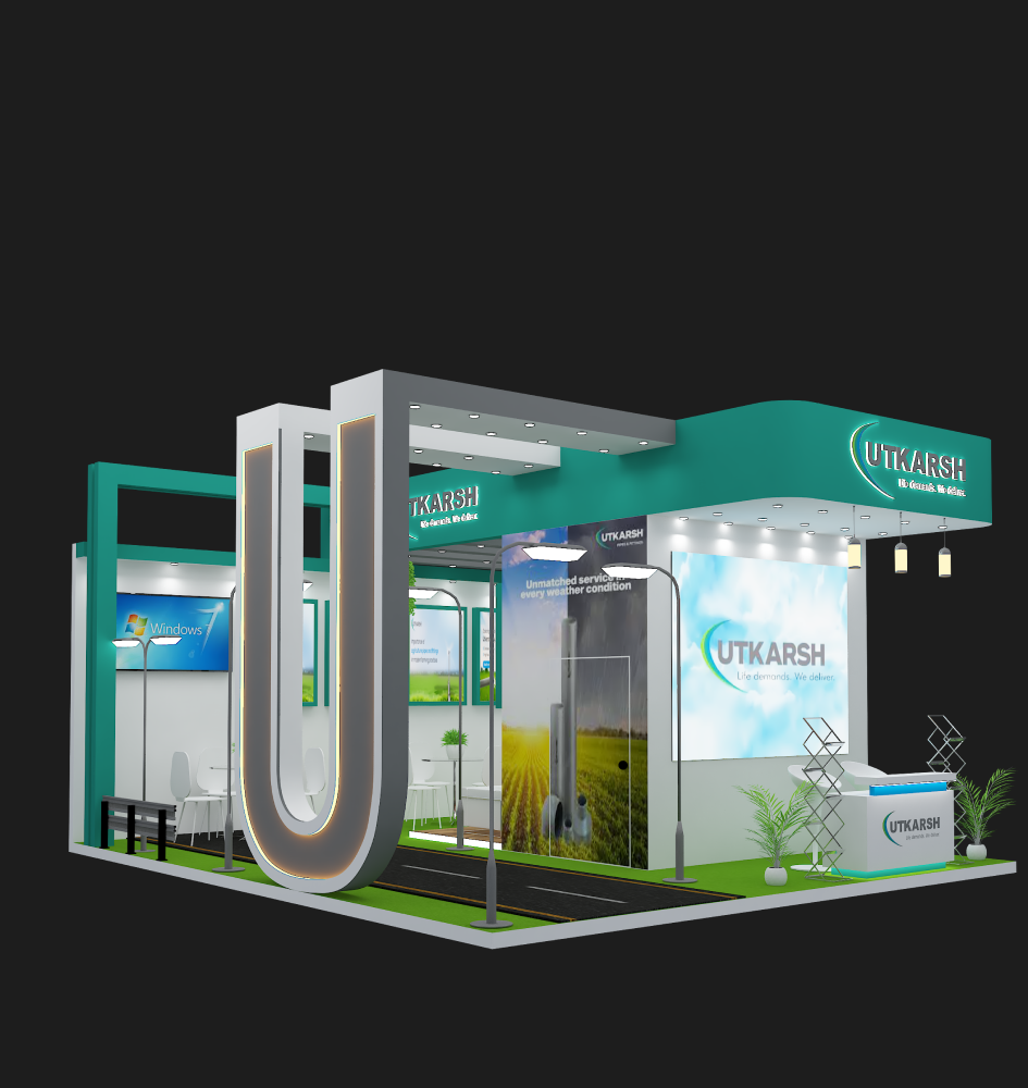 2D and 3D Stall Concept Designing by Magnet Events