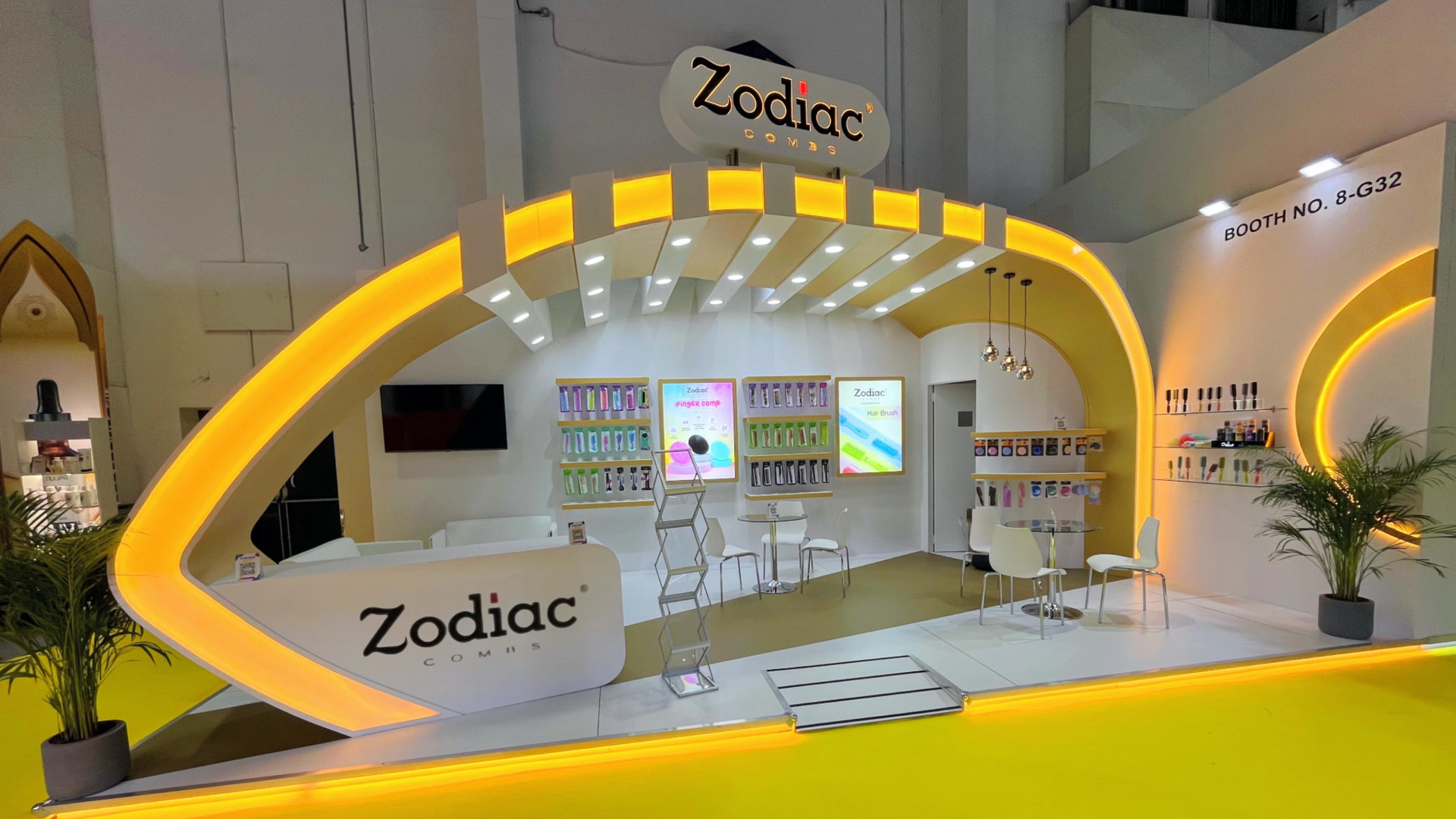 3D design of exhibition stall by Magnet Events