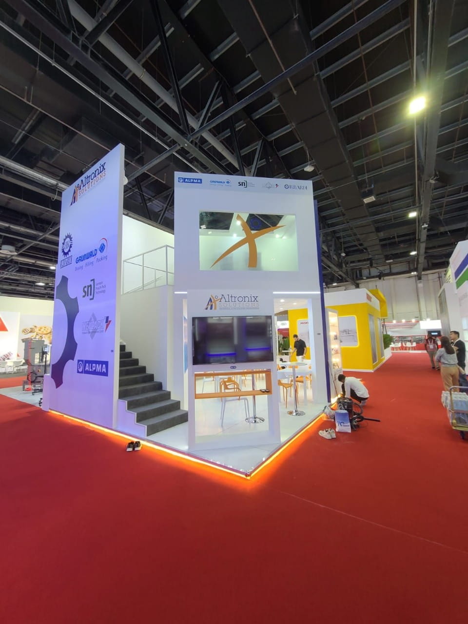 Stall Design for International Exhibition by Magnet Events