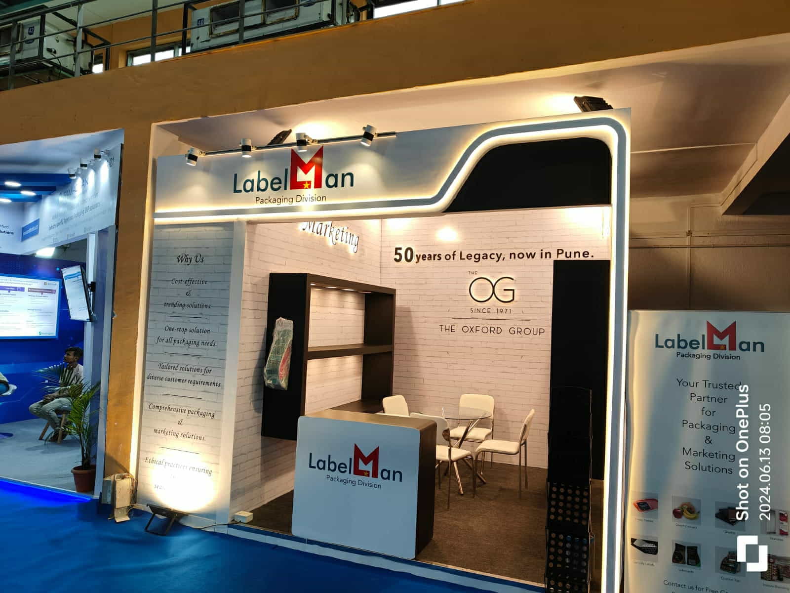 Custom Exhibition Stall Design for Indian Client by Magnet Events