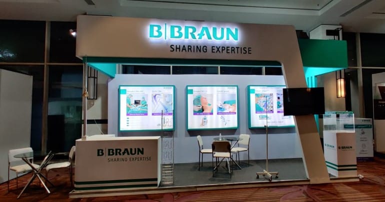 Custom Exhibition Stall Design for Indian Client by Magnet Events