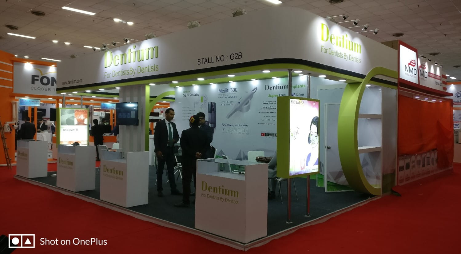 Custom Exhibition Stall Design for Indian Client by Magnet Events