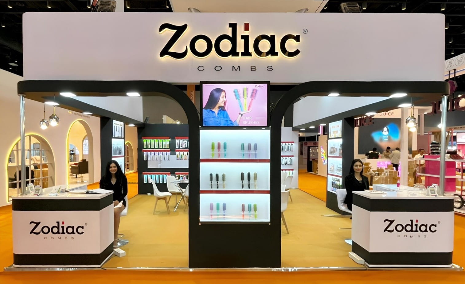 Custom Exhibition Stall Design for Indian Client by Magnet Events