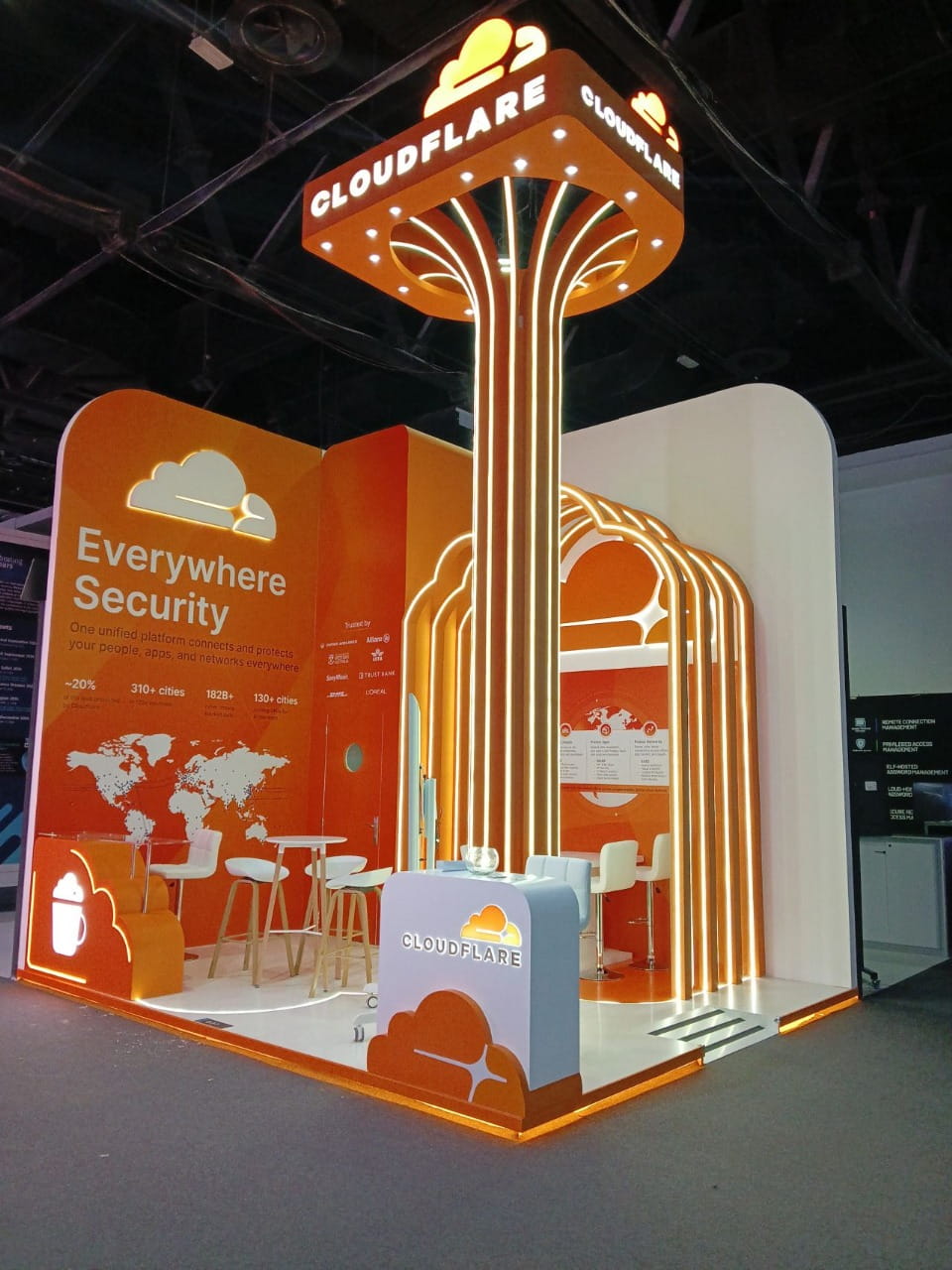 Stall Design for International Exhibition by Magnet Events