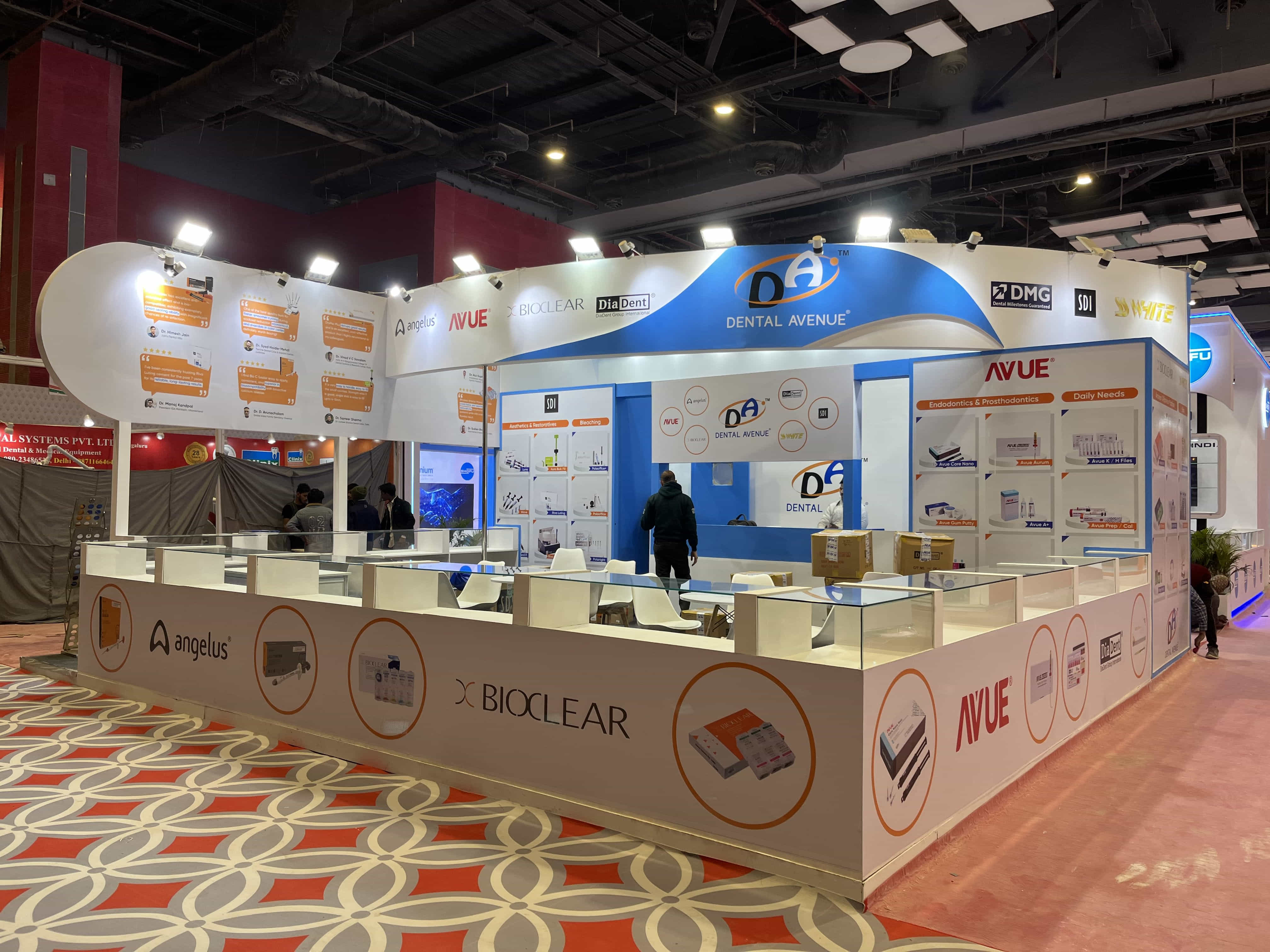 Custom Exhibition Stall Design for Indian Client by Magnet Events