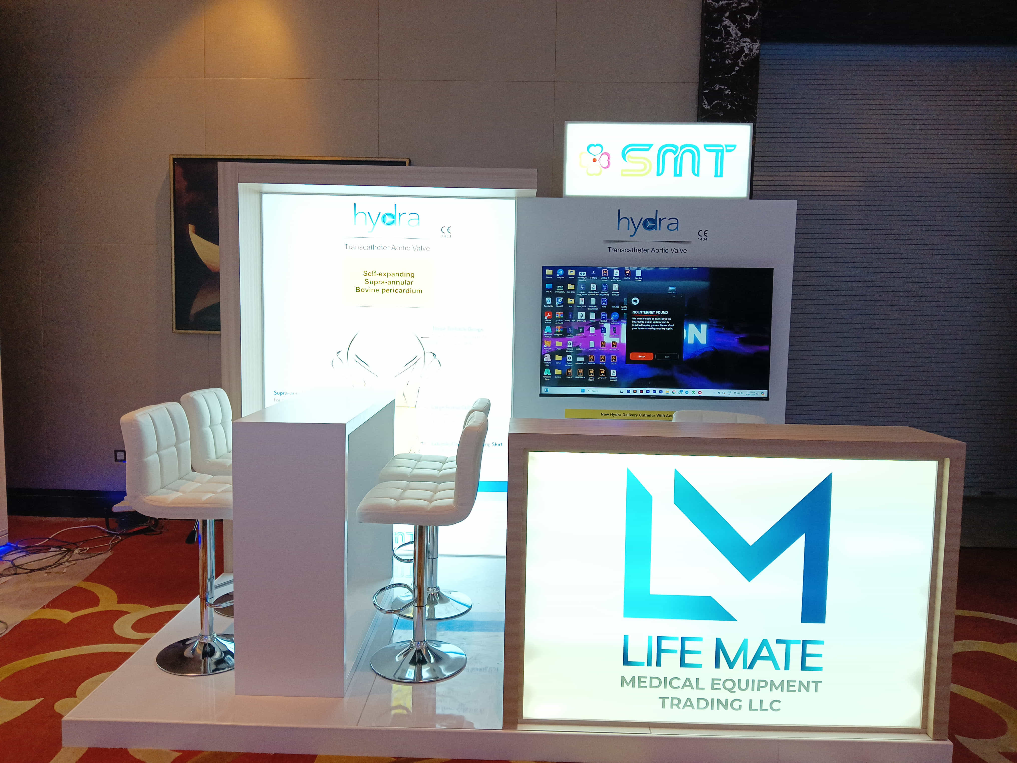 Stall Design for International Exhibition by Magnet Events