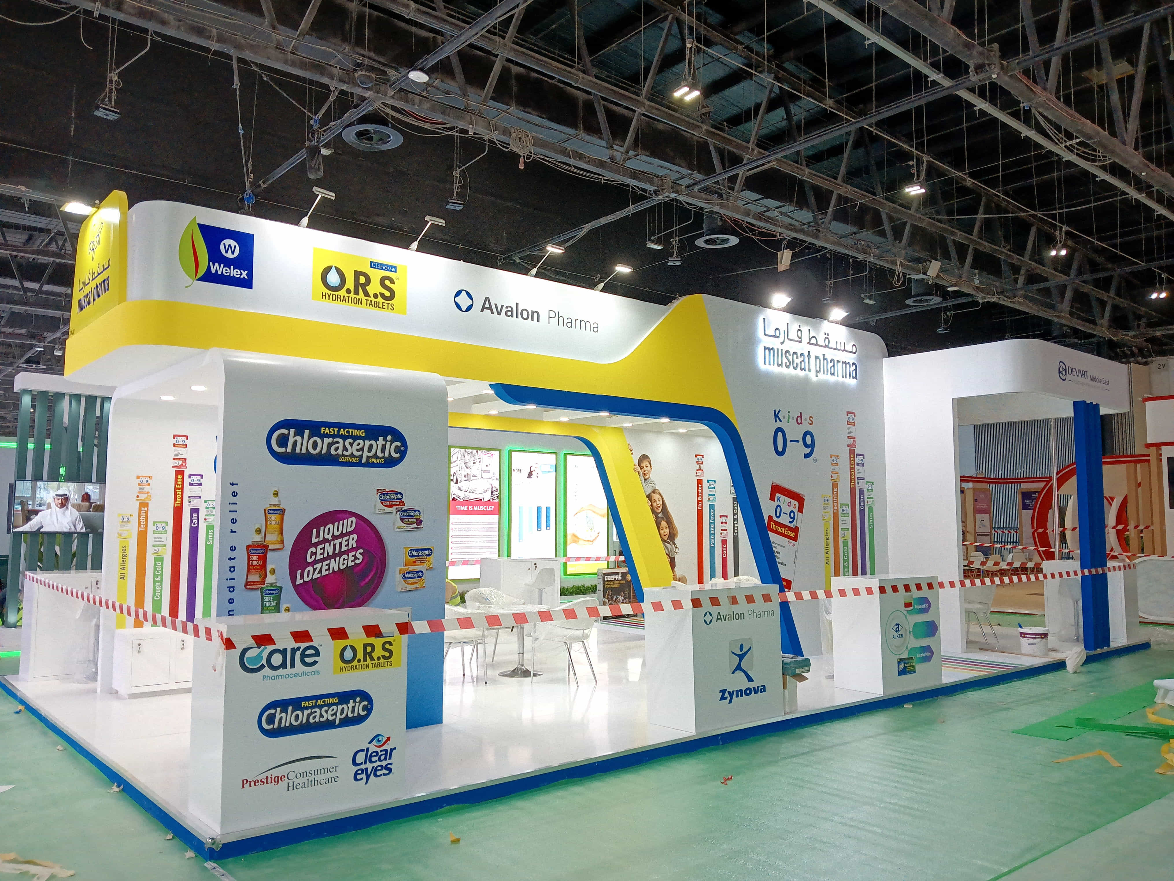 Stall Design for International Exhibition by Magnet Events