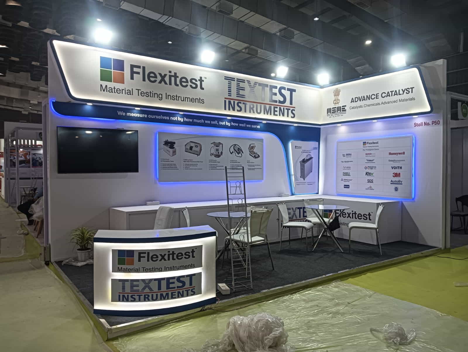 Custom Exhibition Stall Design for Indian Client by Magnet Events