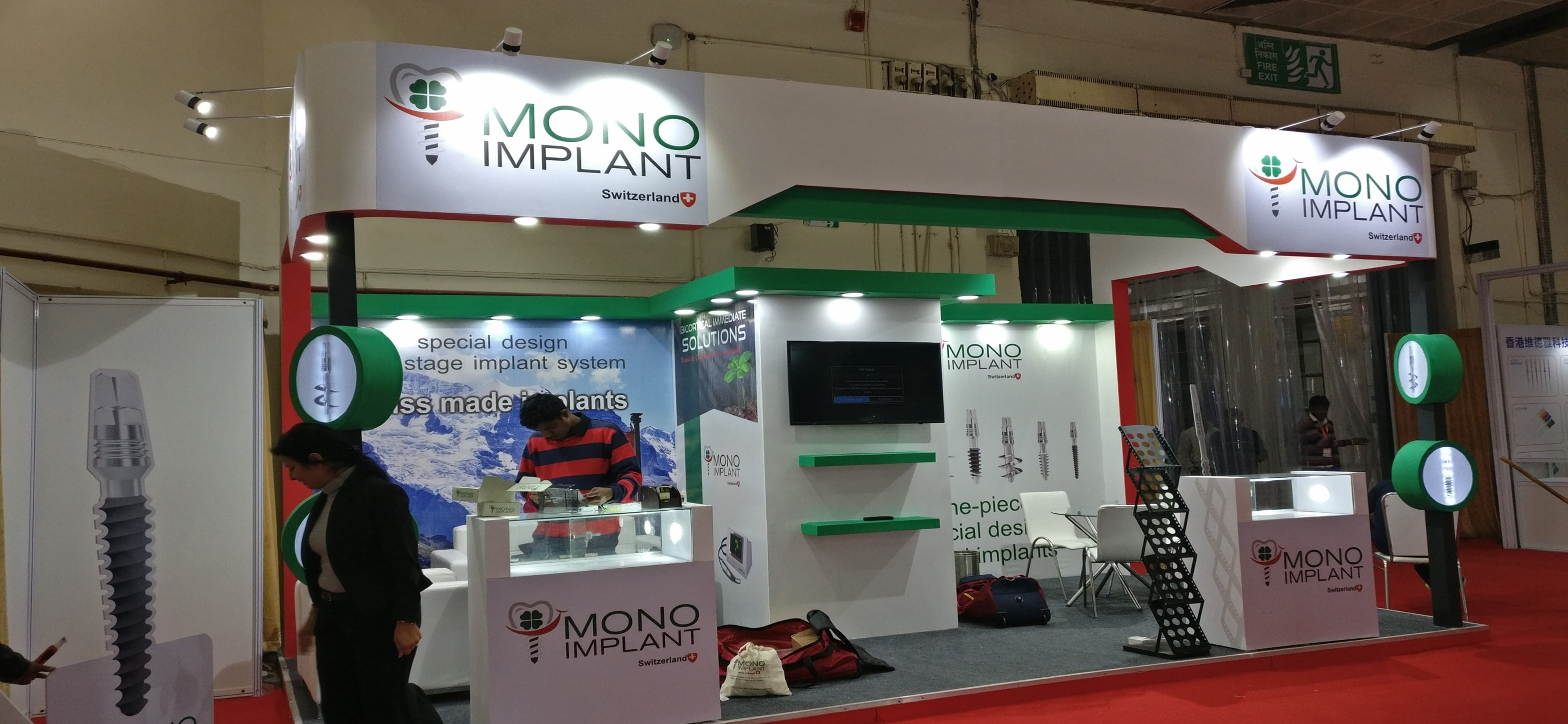 Custom Exhibition Stall Design for Indian Client by Magnet Events