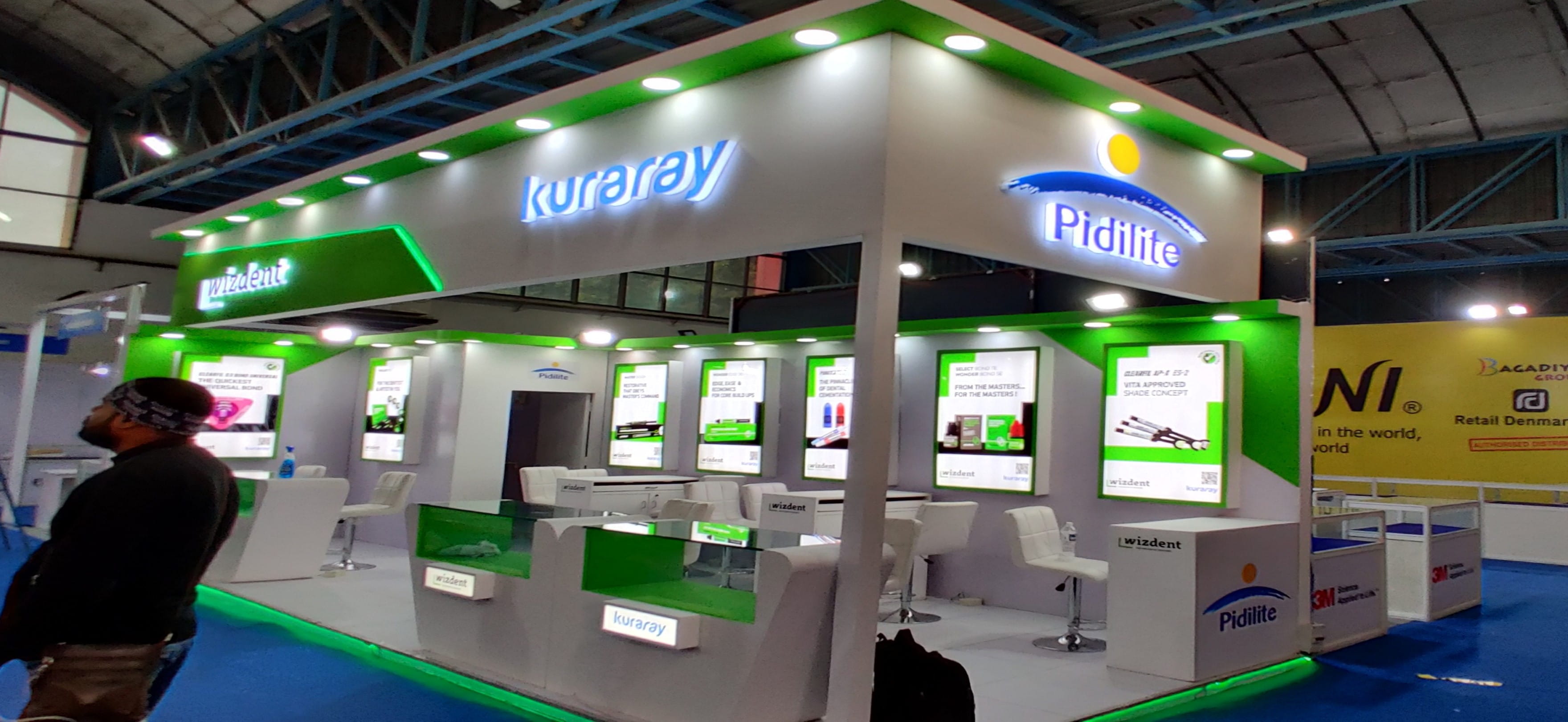 Custom Exhibition Stall Design for Indian Client by Magnet Events