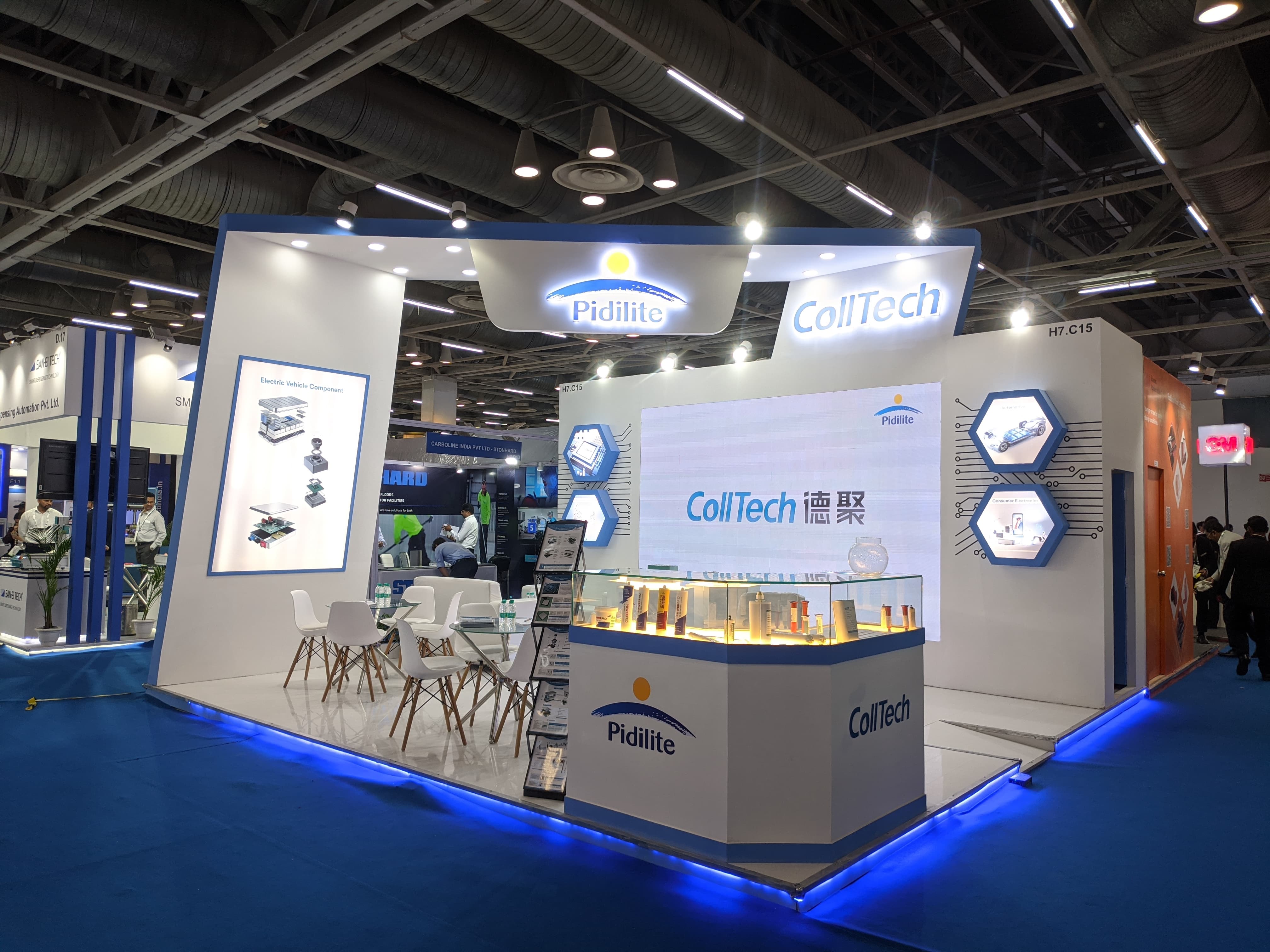 Custom Exhibition Stall Design for Indian Client by Magnet Events