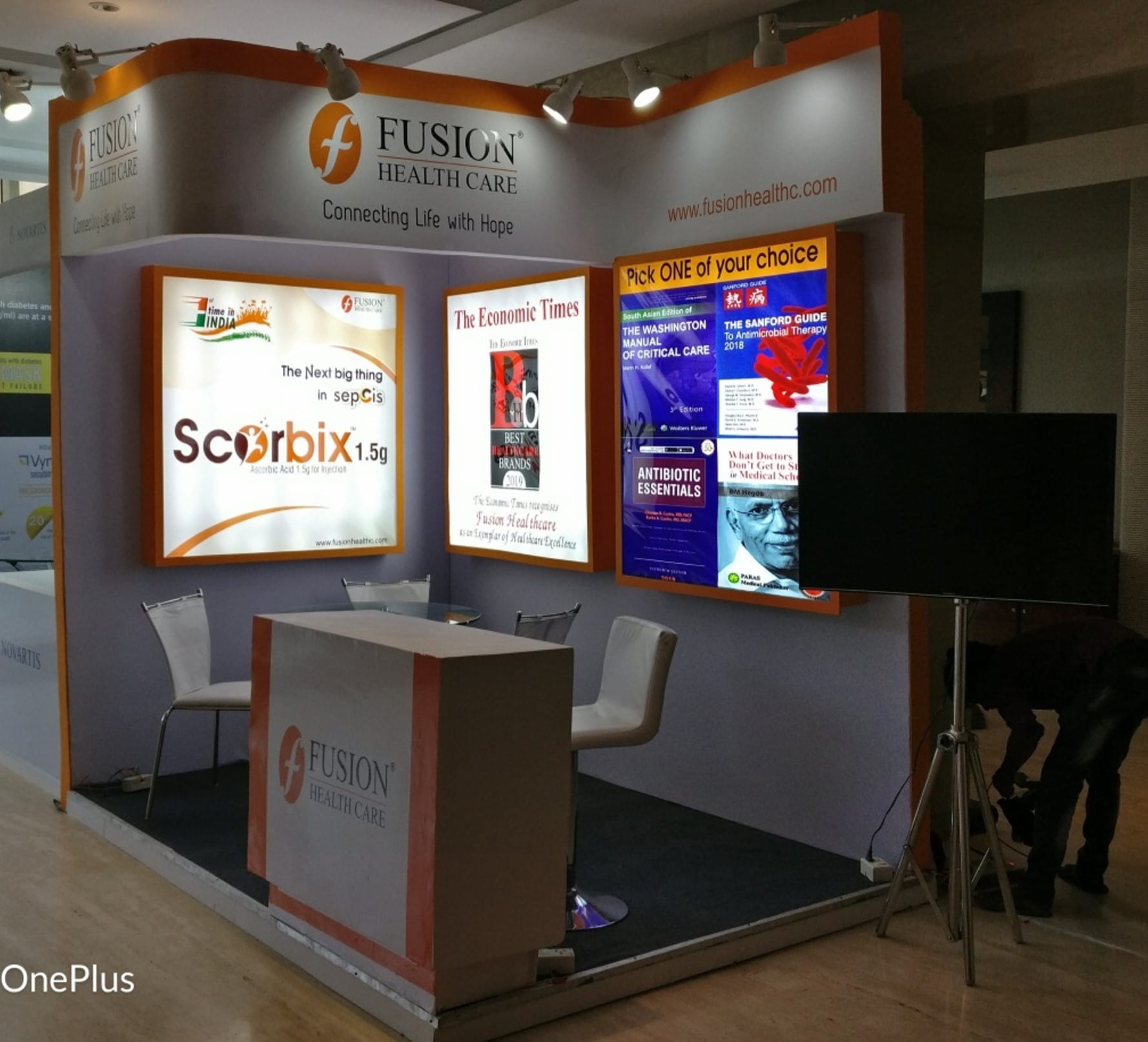 Custom Exhibition Stall Design for Indian Client by Magnet Events
