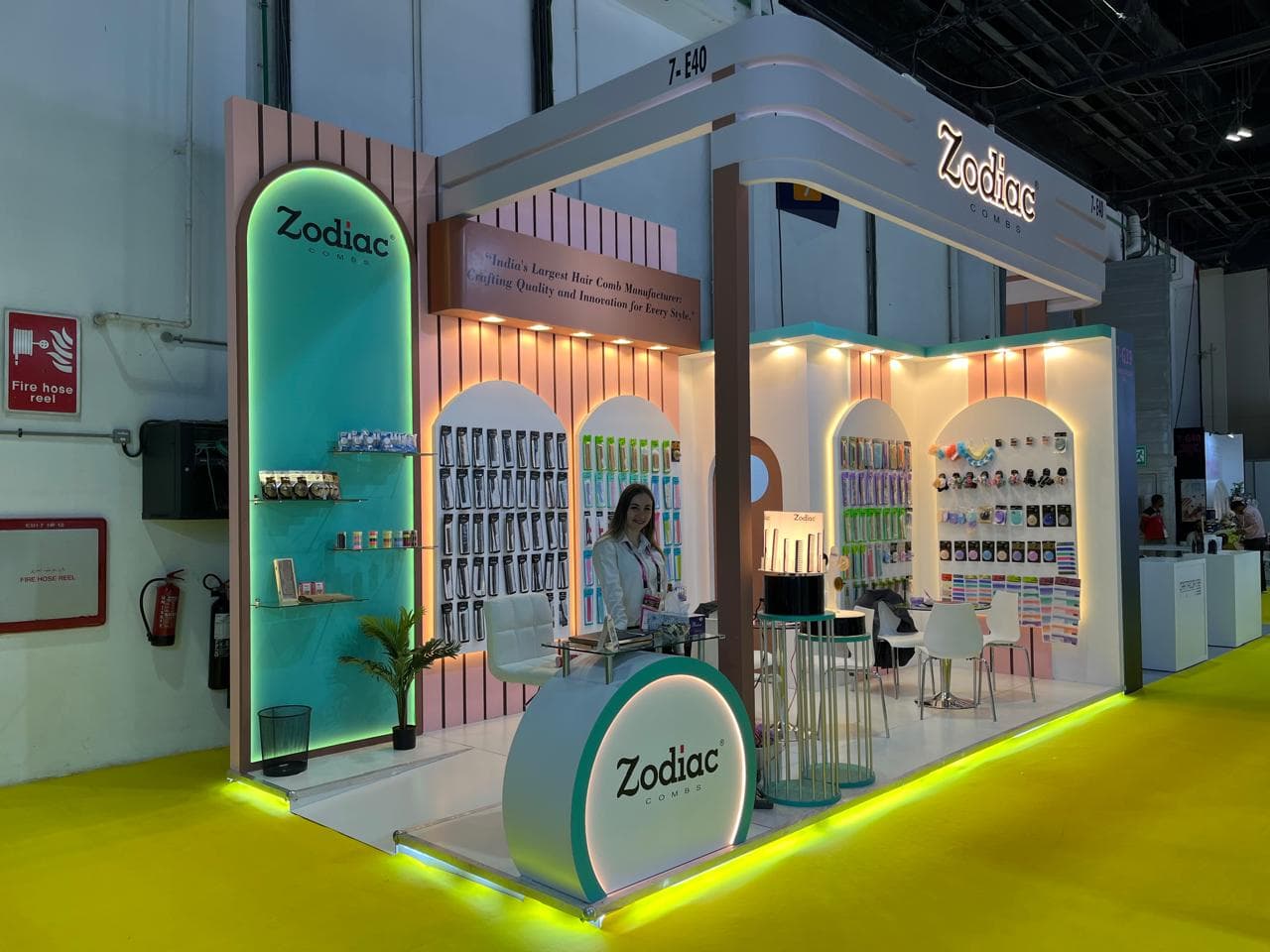 Stall Design for International Exhibition by Magnet Events