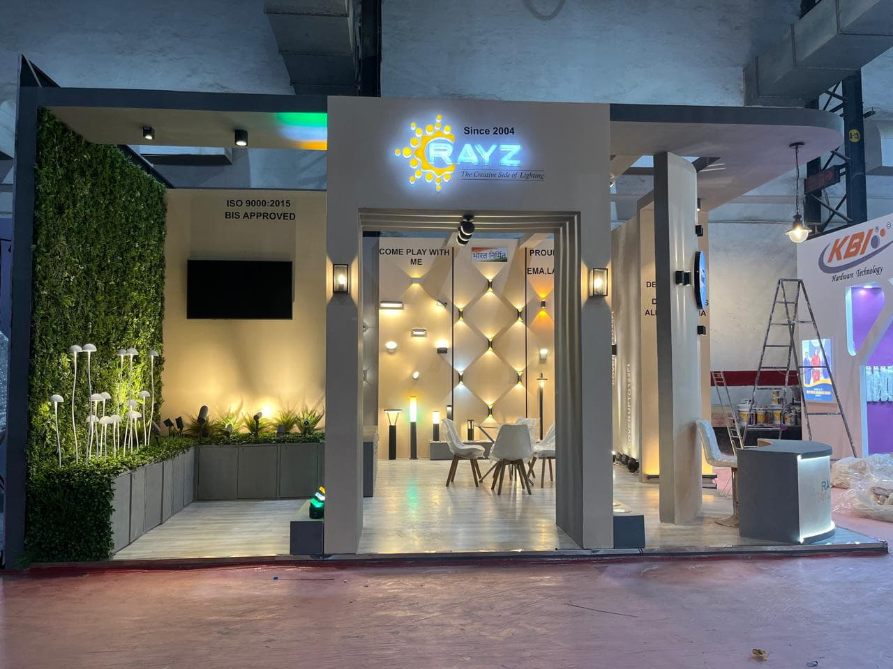 Custom Exhibition Stall Design for Indian Client by Magnet Events