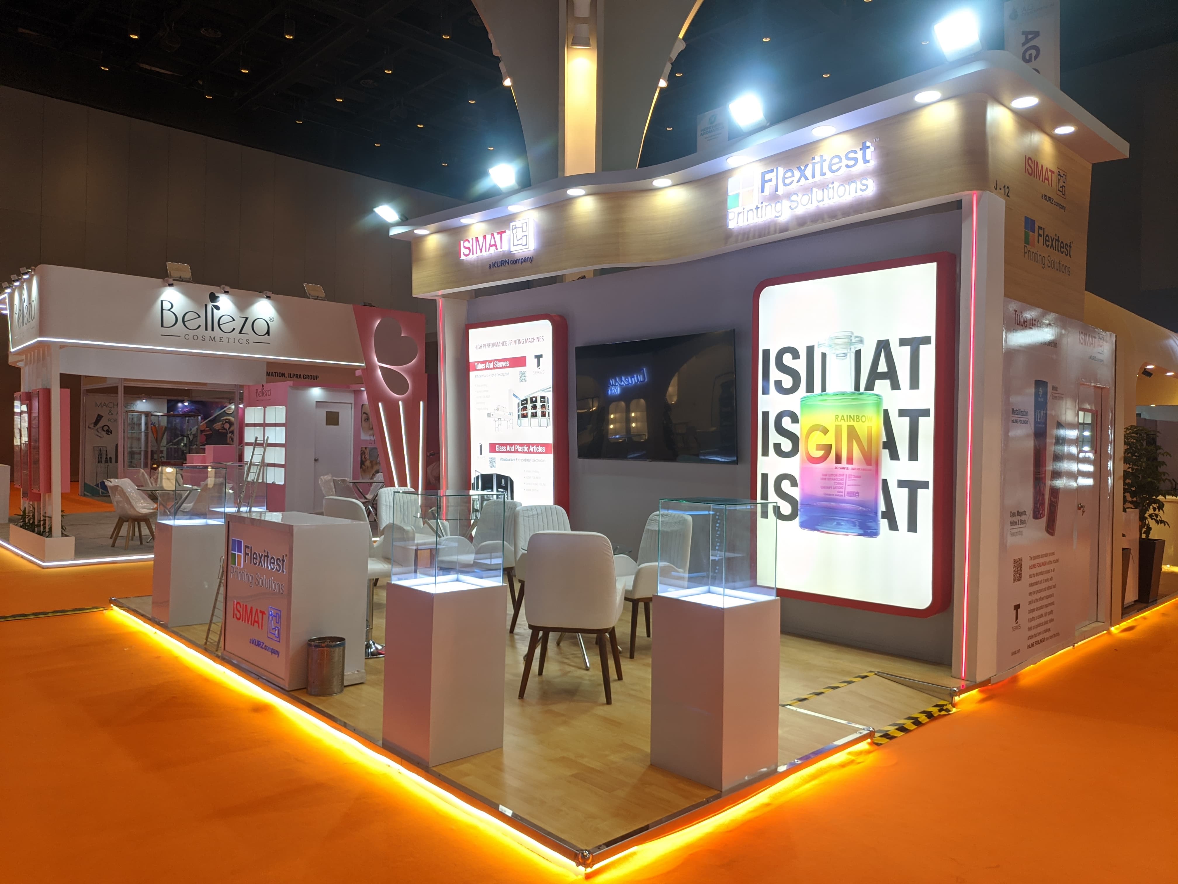 Custom Exhibition Stall Design for Indian Client by Magnet Events