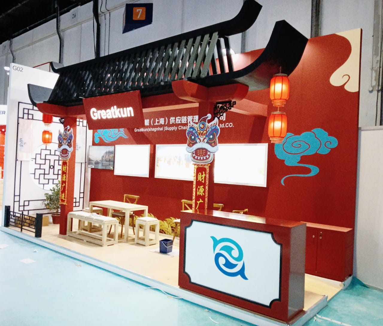 Stall Design for International Exhibition by Magnet Events