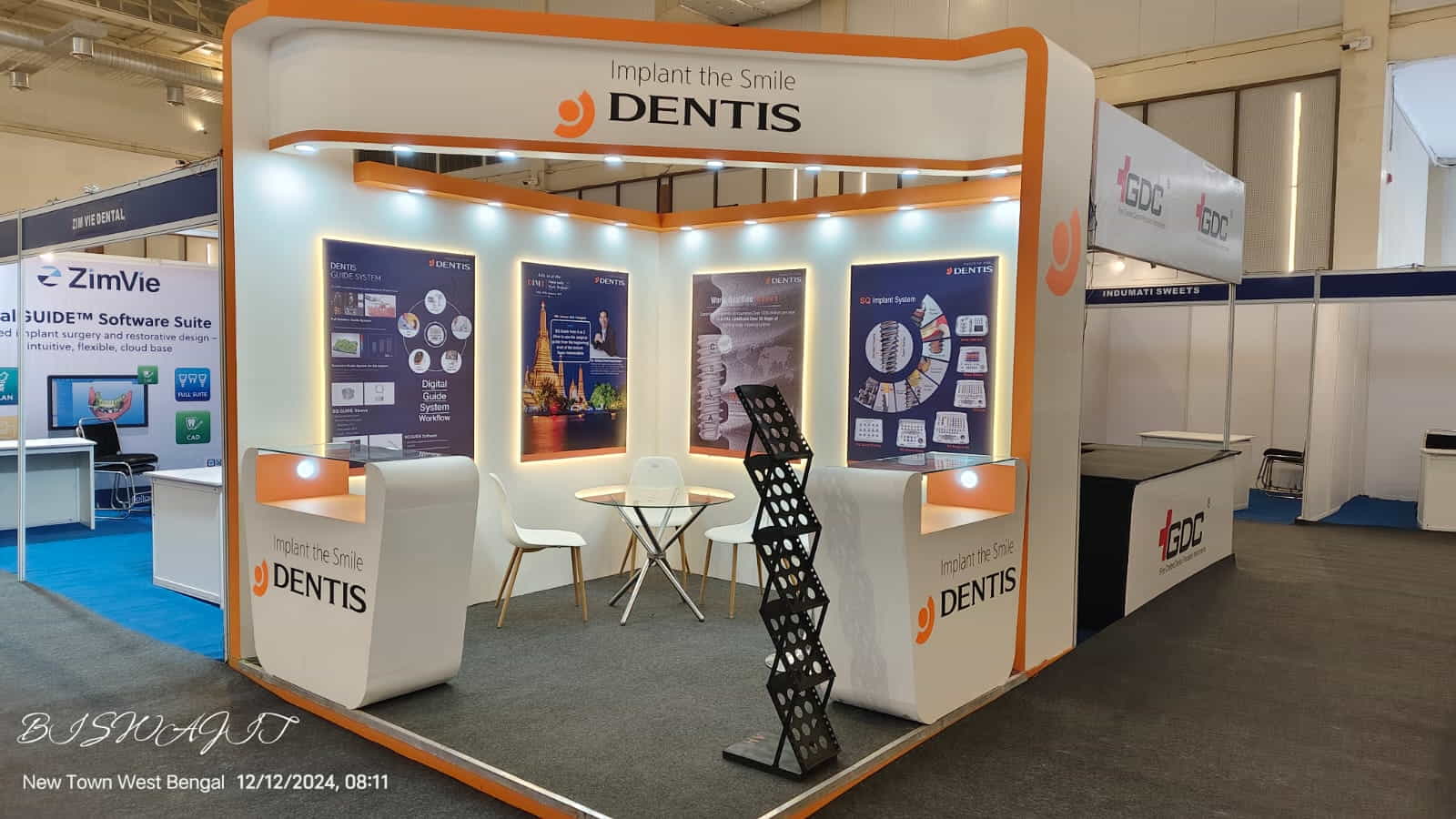 Custom Exhibition Stall Design for Indian Client by Magnet Events