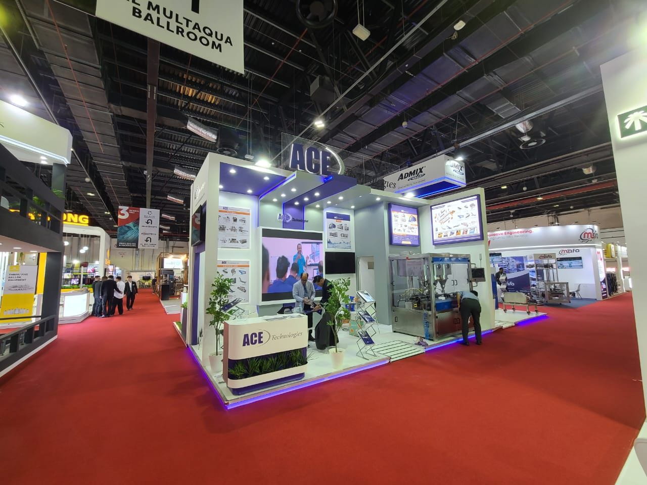 Stall Design for International Exhibition by Magnet Events
