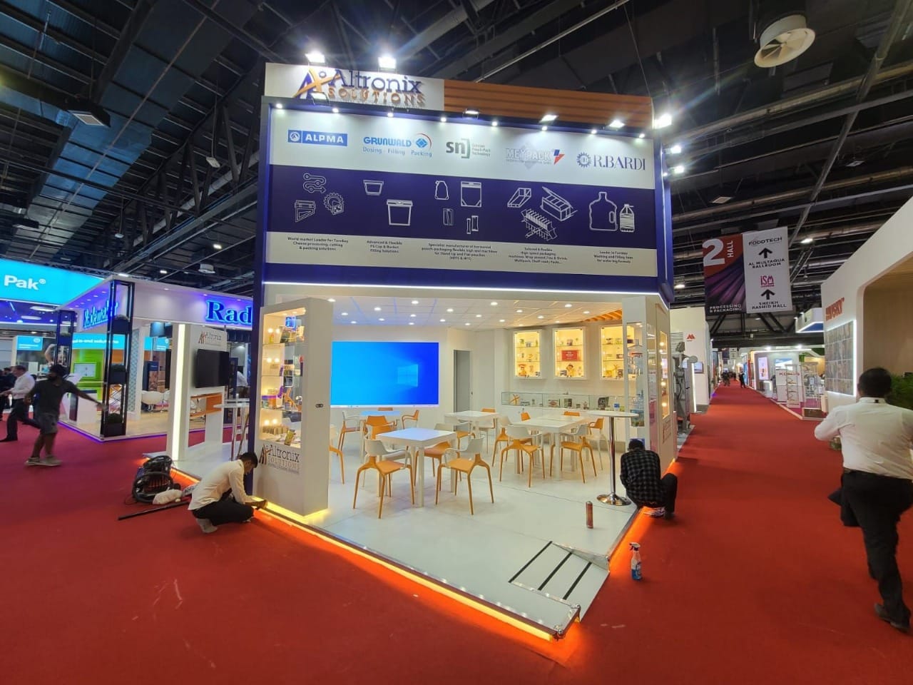 Stall Design for International Exhibition by Magnet Events