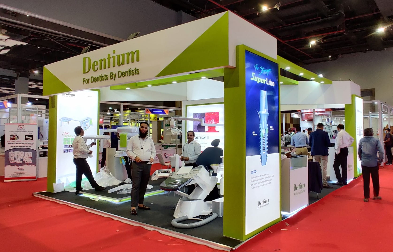 Custom Exhibition Stall Design for Indian Client by Magnet Events