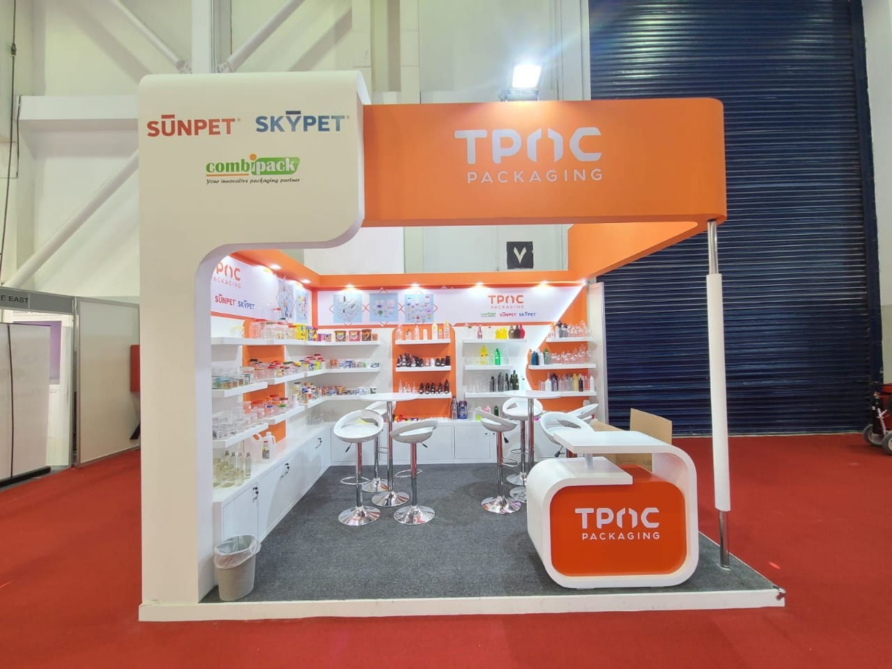 Stall Design for International Exhibition by Magnet Events