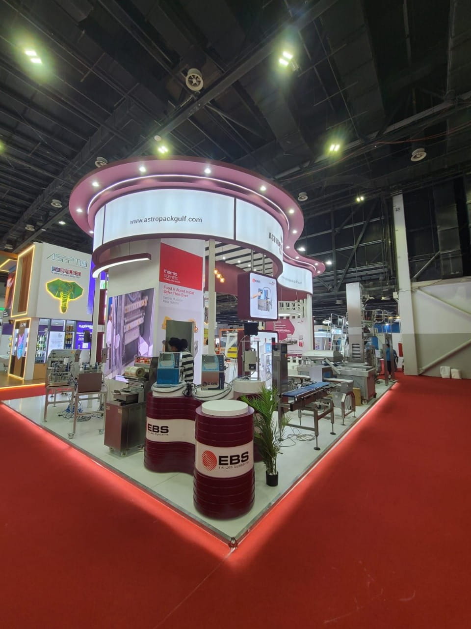 Stall Design for International Exhibition by Magnet Events